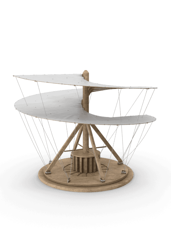 Da Vinci Aerial Screw